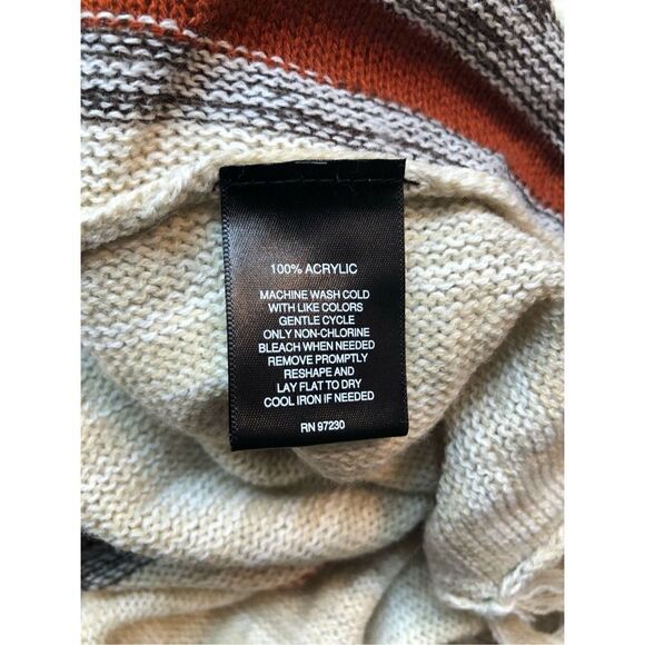 Signature Studio long line asymmetrical fringed ranch  western southwestern open - Picture 11 of 13